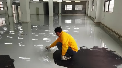 阿克苏防腐防静电地坪,防腐防静电自流平地坪