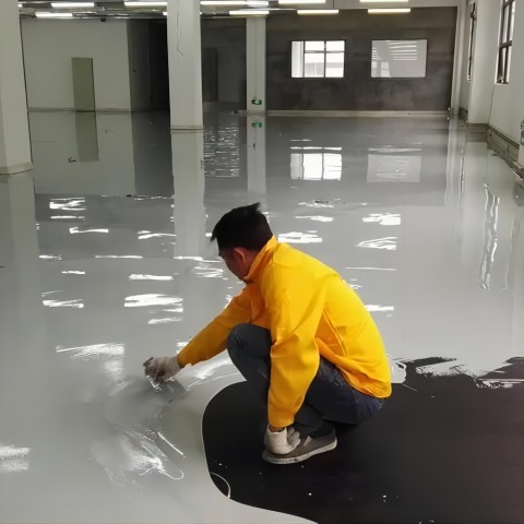 阿克苏防腐防静电地坪,防腐防静电自流平地坪
